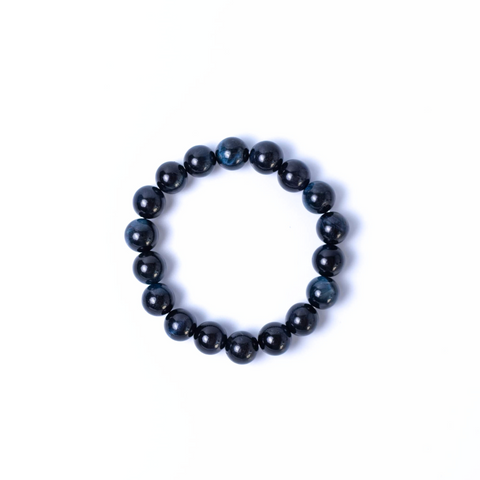 Blue Tiger's Eye Gemstone Bracelet