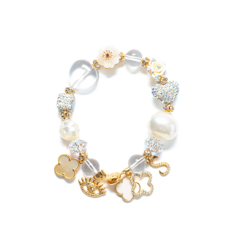 The Haizhe Charm Gemstone Bracelet