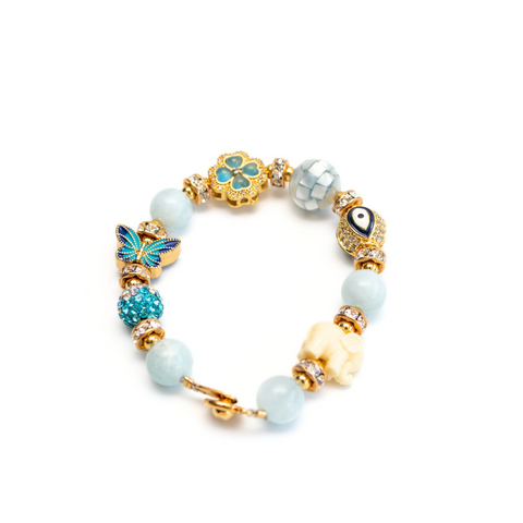 Labahua Aquamarine Gemstone Bracelet