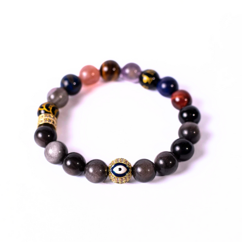 The Zenith Evil Eye 9 Gemstoned Bracelet