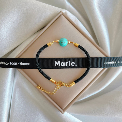Woven Strapped Birthstone Bracelet