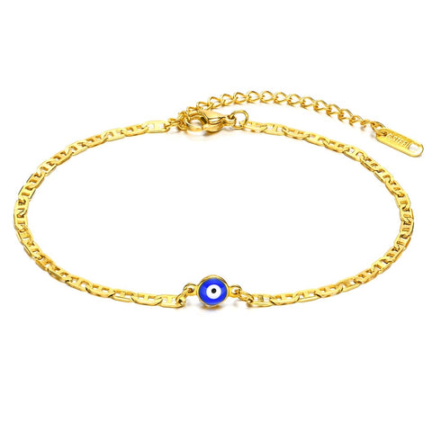The Golden Evil Eye Anklet 🧿