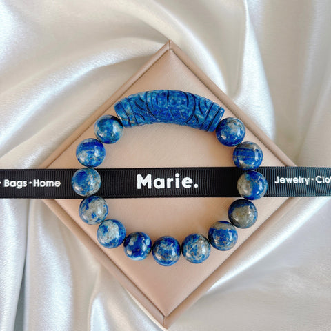 Lapis Lazuli Ruyi Gemstone Bracelet