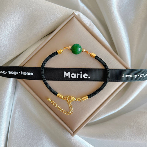 Woven Strapped Birthstone Bracelet