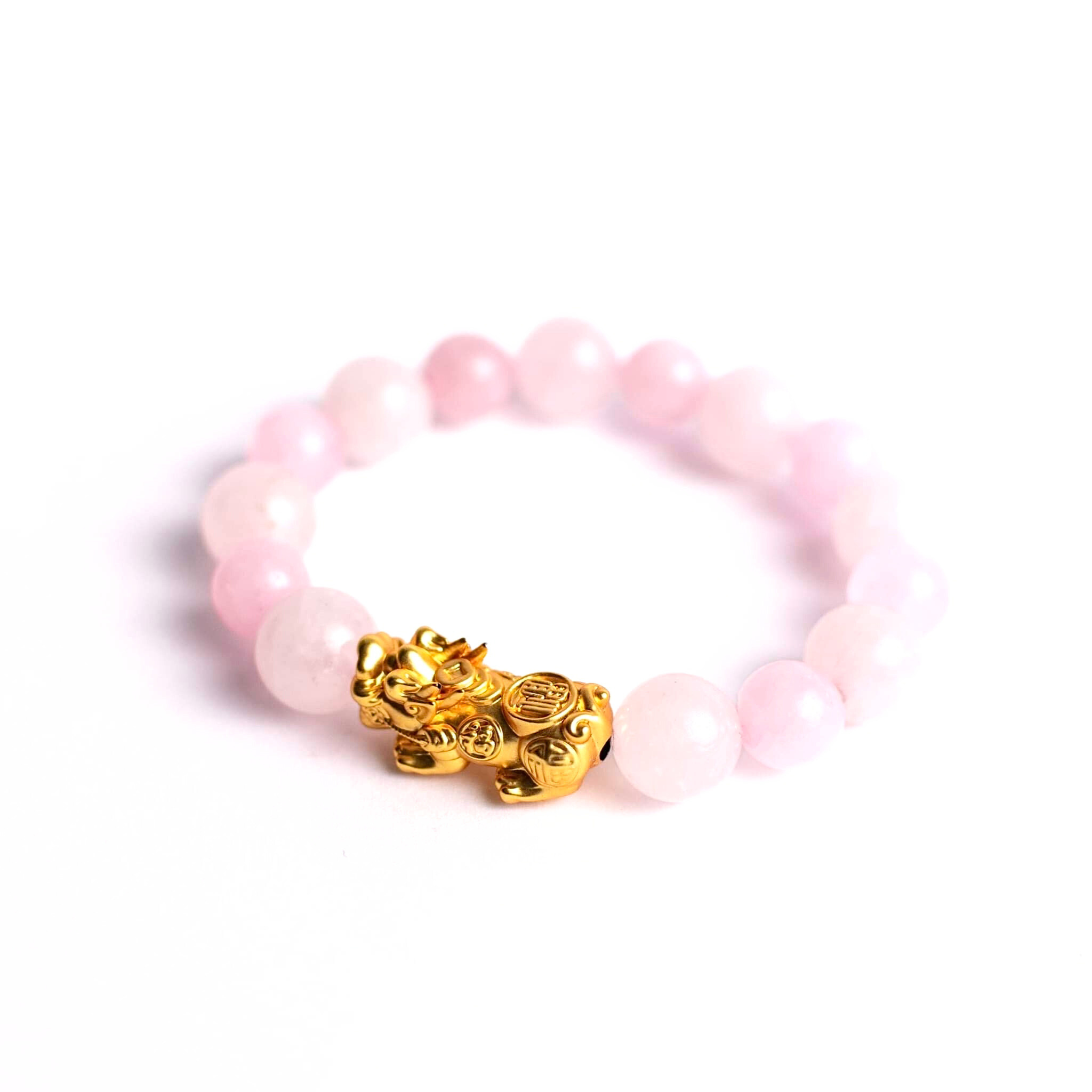 Rose Quartz Pixiu Bracelet - Main Image