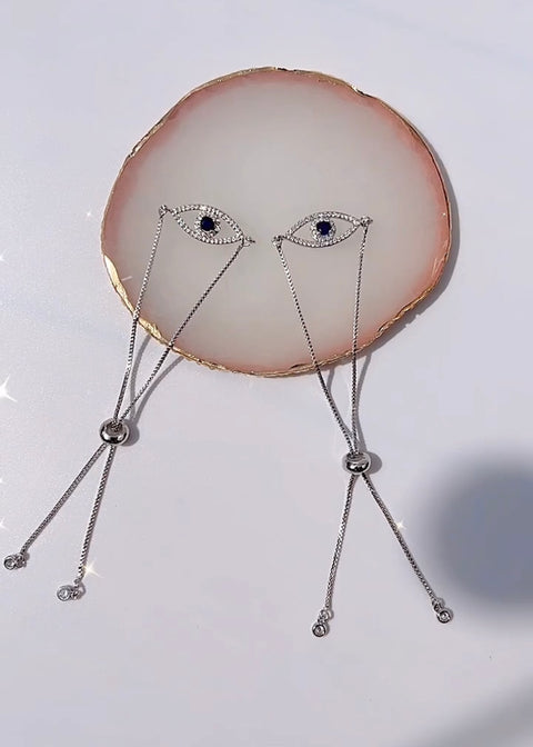 Golden Evil Eye Minimalist Bracelet