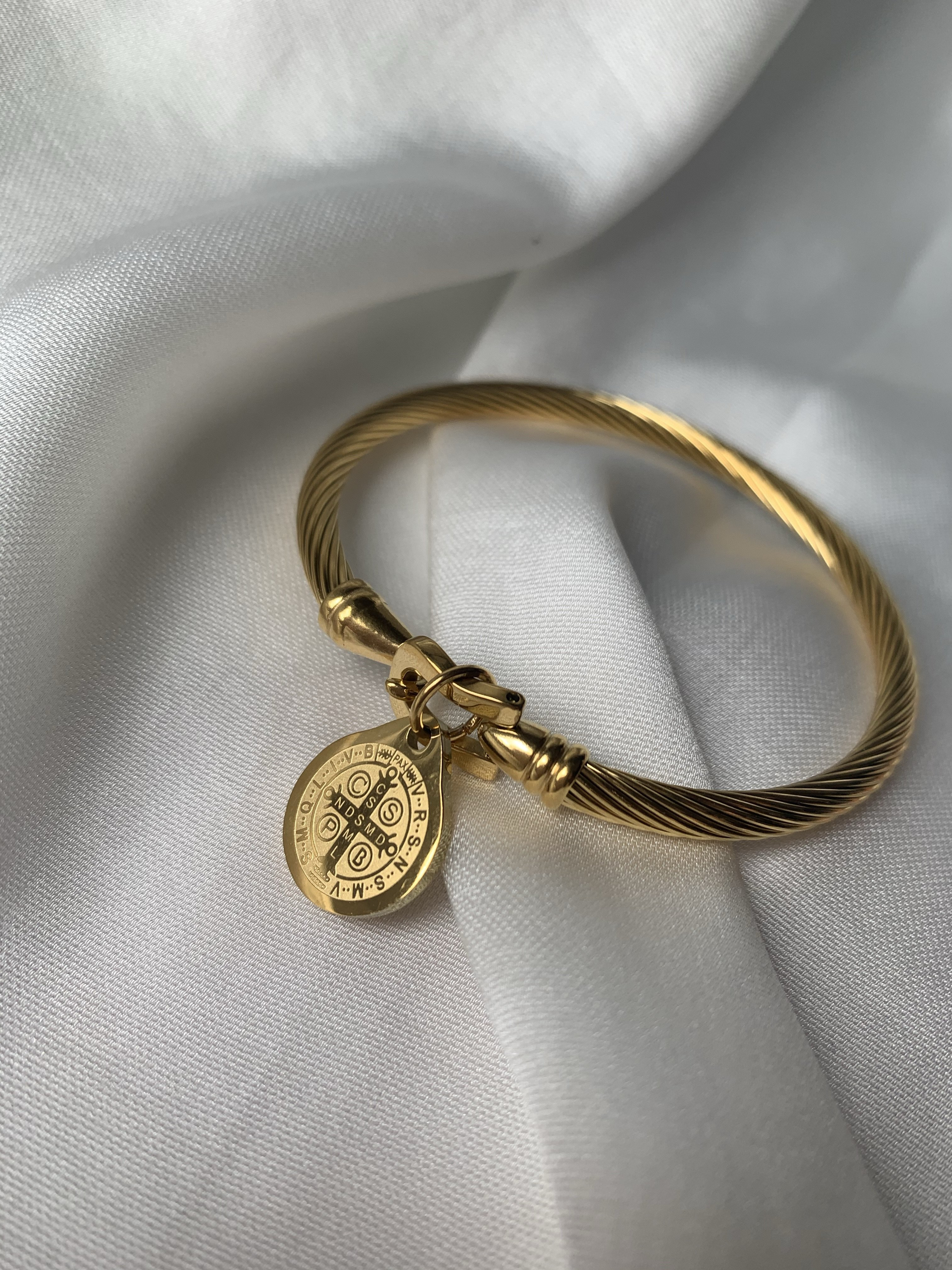 St benedict bangle on sale bracelet