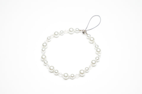 Crystalized Pearled Phone Charm