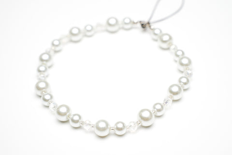 Crystalized Pearled Phone Charm