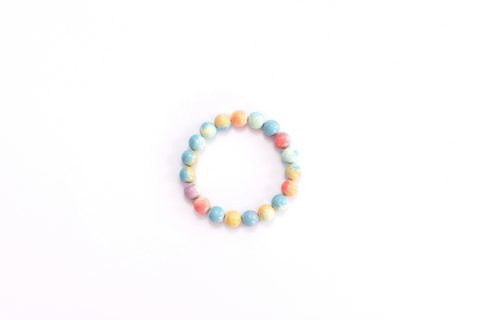 Rainbow Alashan Agate Gemstone Bracelet