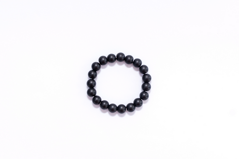 Matte Black Onyx Gemstone Bracelet