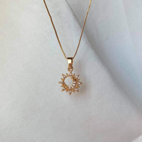 Sun and Moon Necklace