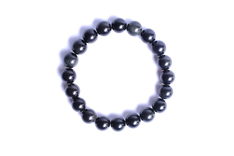 The Black Obsidian Gemstone Bracelet