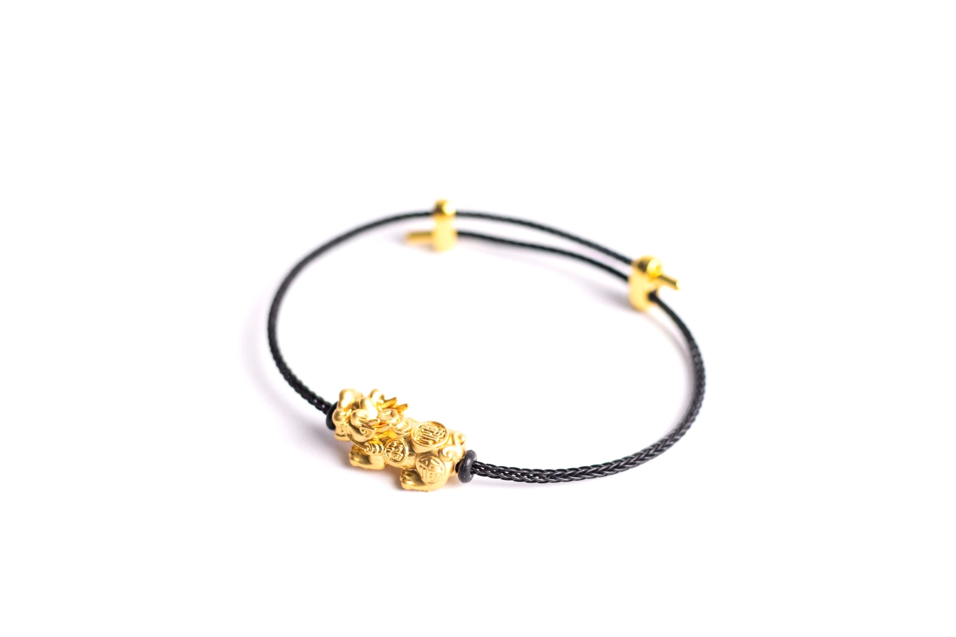 Piyao black string bracelet meaning discount