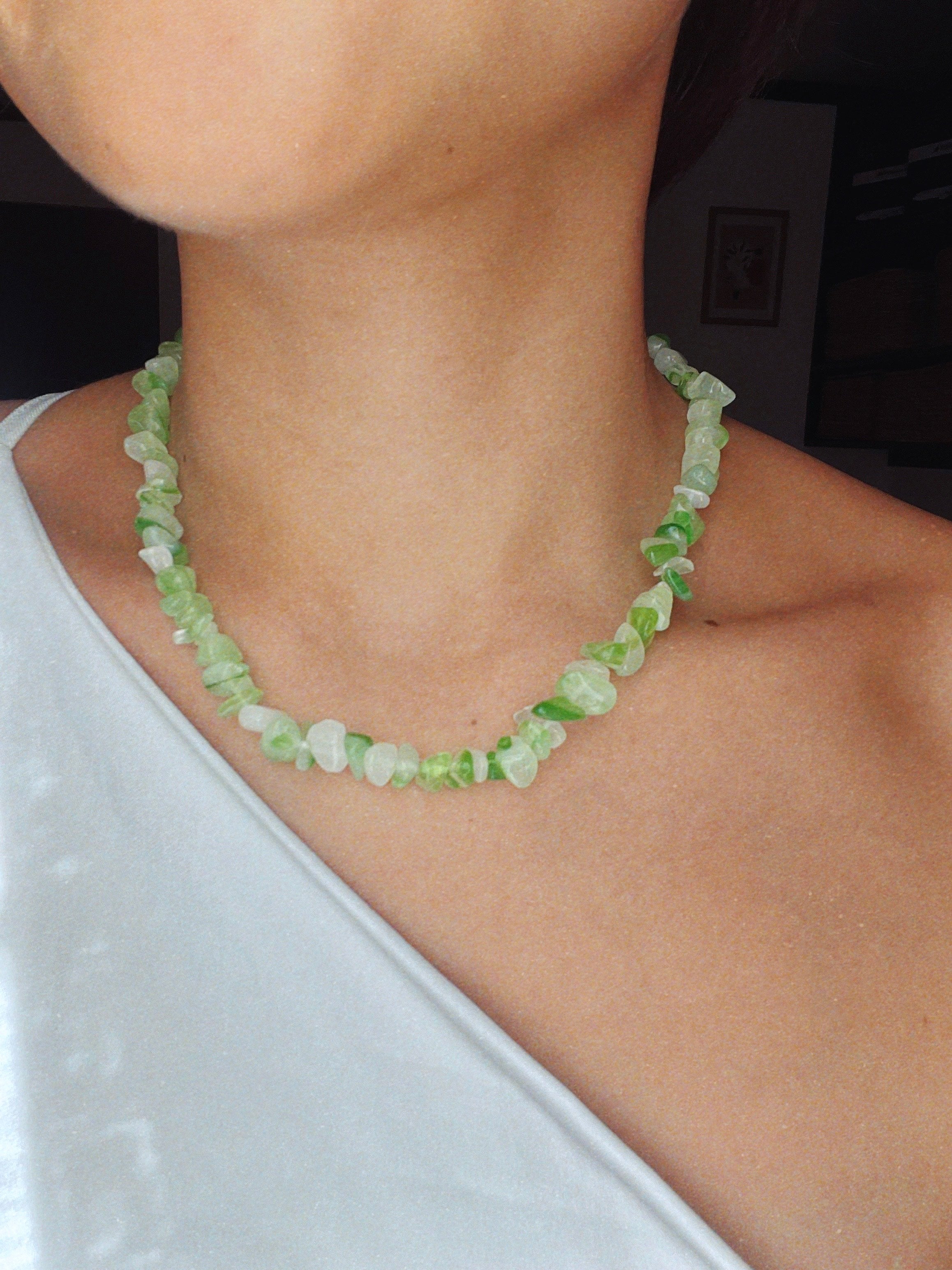 Jade choker necklace sale