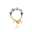 Zi Ling Amethyst Charm Gemstone Bracelet