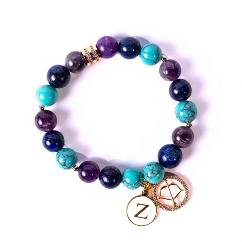 Sagittarius Gemstone Bracelet