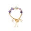 Zi Ling Amethyst Charm Gemstone Bracelet