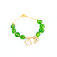 The Cao Peridot Minimalist Gemstone Bracelet