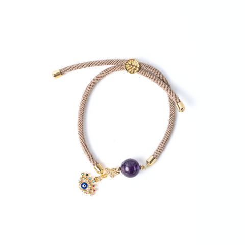 Woven Xinjian Woven Gemstone Bracelet