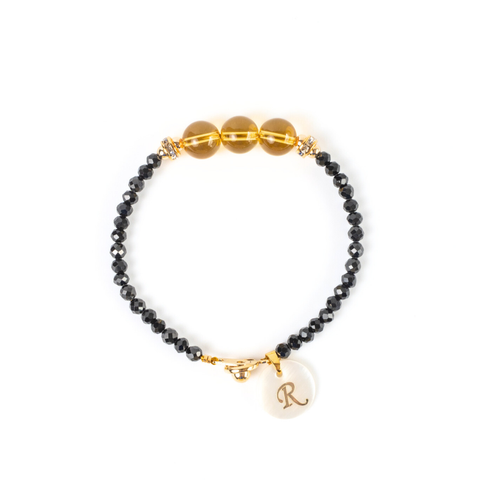 November (Citrine) Birthstone Bracelet