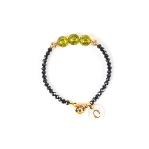 August (Peridot) Birthstone Bracelet