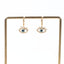 The Ankara Evil Eye Golden Earring