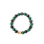 Emerald & Silver Sheen Gemstone Bracelet