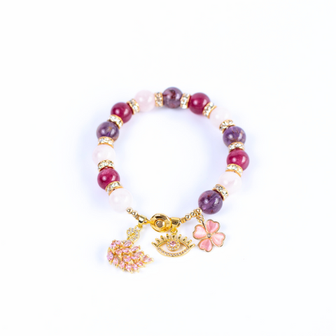 Tiane Charm Gemstone Bracelet