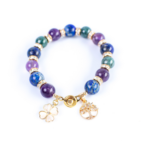 The Mingxi Charm Gemstone Bracelet