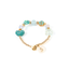 March (Aquamarine) Charm Birthstone Bracelet