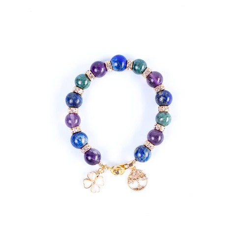 The Mingxi Charm Gemstone Bracelet