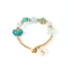 March (Aquamarine) Charm Birthstone Bracelet