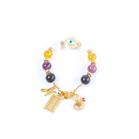 The Jiankang Charm Gemstone Bracelet