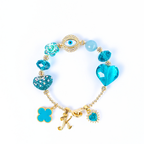 Lan Jing Aquamarine Gemstone Bracelet