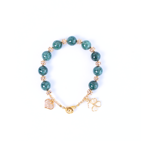 Miandian Yu Charm Gemstone Bracelet