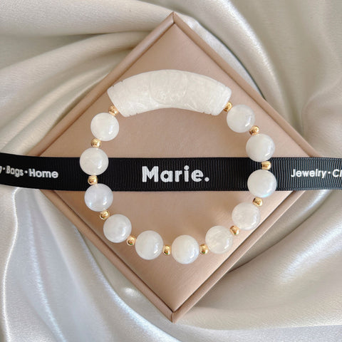 Color of the Year 2026: Moonstone Ruyi Gemstone Bracelet