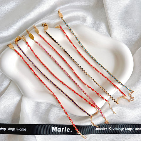 Golden Threaded Minimalist Bracelet