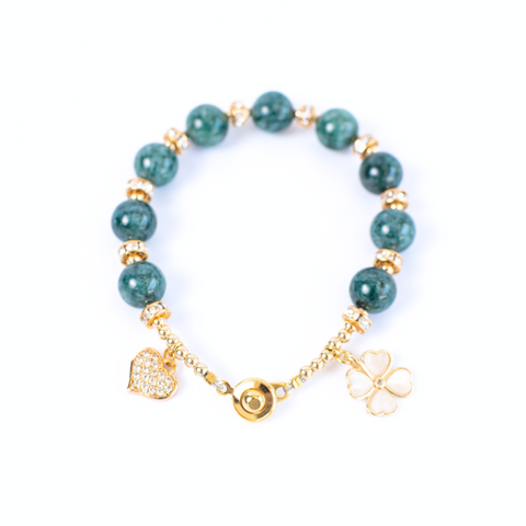 Miandian Yu Charm Gemstone Bracelet