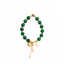 Shumu Emerald Charm Gemstone Bracelet