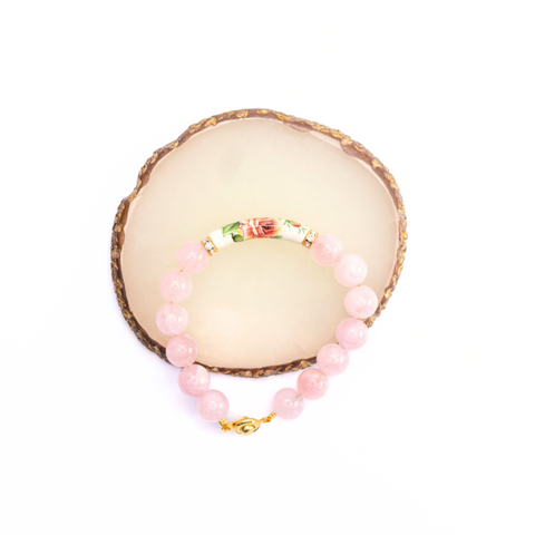 Rose Quartz Juiba Gemstone Bracelet