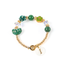 May (Emerald) Charm Birthstone Bracelet