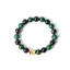 Emerald & Silver Sheen Gemstone Bracelet