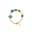 May (Emerald) Charm Birthstone Bracelet