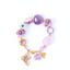 Zi Mao Hudie Amethyst Charm Gemstone Bracelet