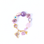 Zi Mao Hudie Amethyst Charm Gemstone Bracelet