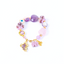 Zi Mao Hudie Amethyst Charm Gemstone Bracelet