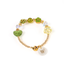 August (Peridot) Charm Birthstone Bracelet