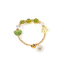 August (Peridot) Charm Birthstone Bracelet