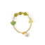 August (Peridot) Charm Birthstone Bracelet